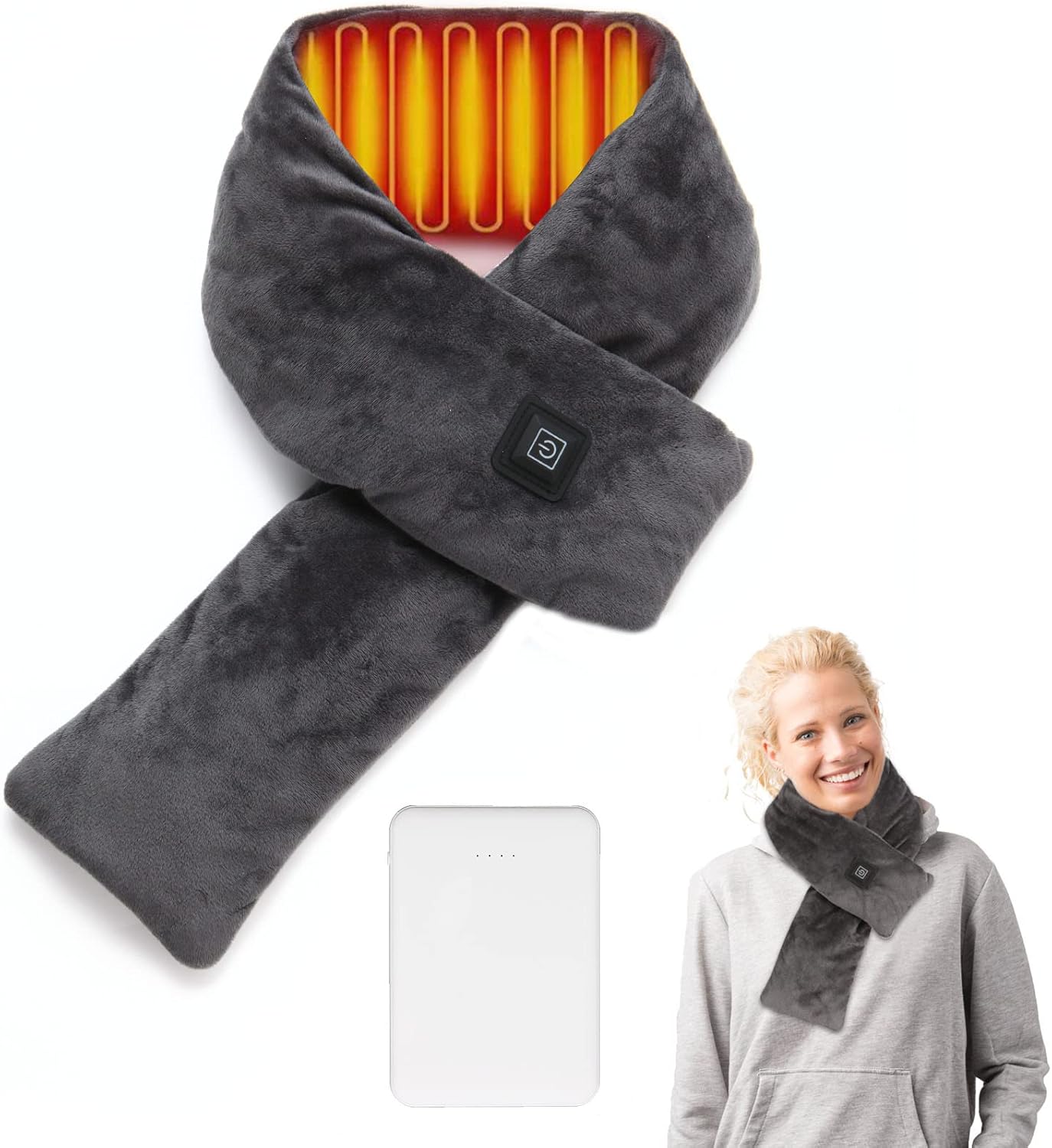 Eccentrix™️Adjustable Electric Heating Scarf (Water-Proof)