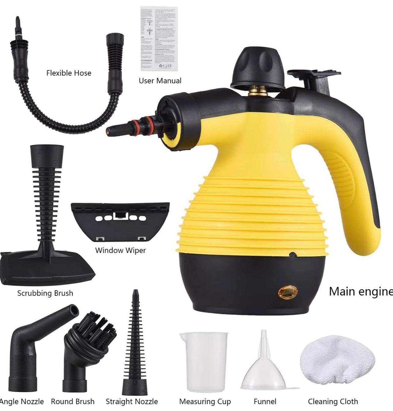 Eccentrix™️ Portable High Pressure Steam Cleaner
