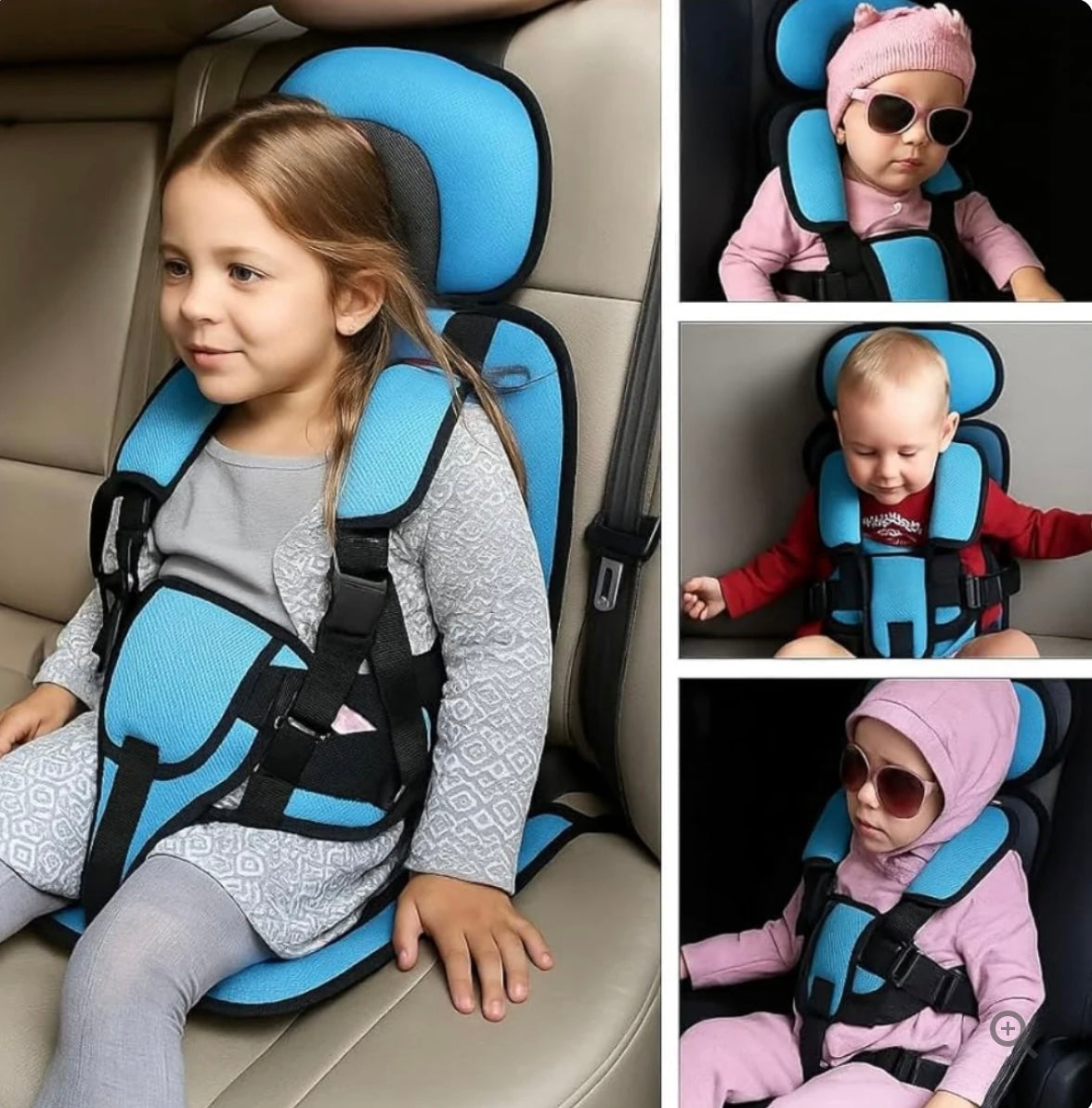Eccentrix™️ Car Backseat Safety Chair With Adjustable Belts