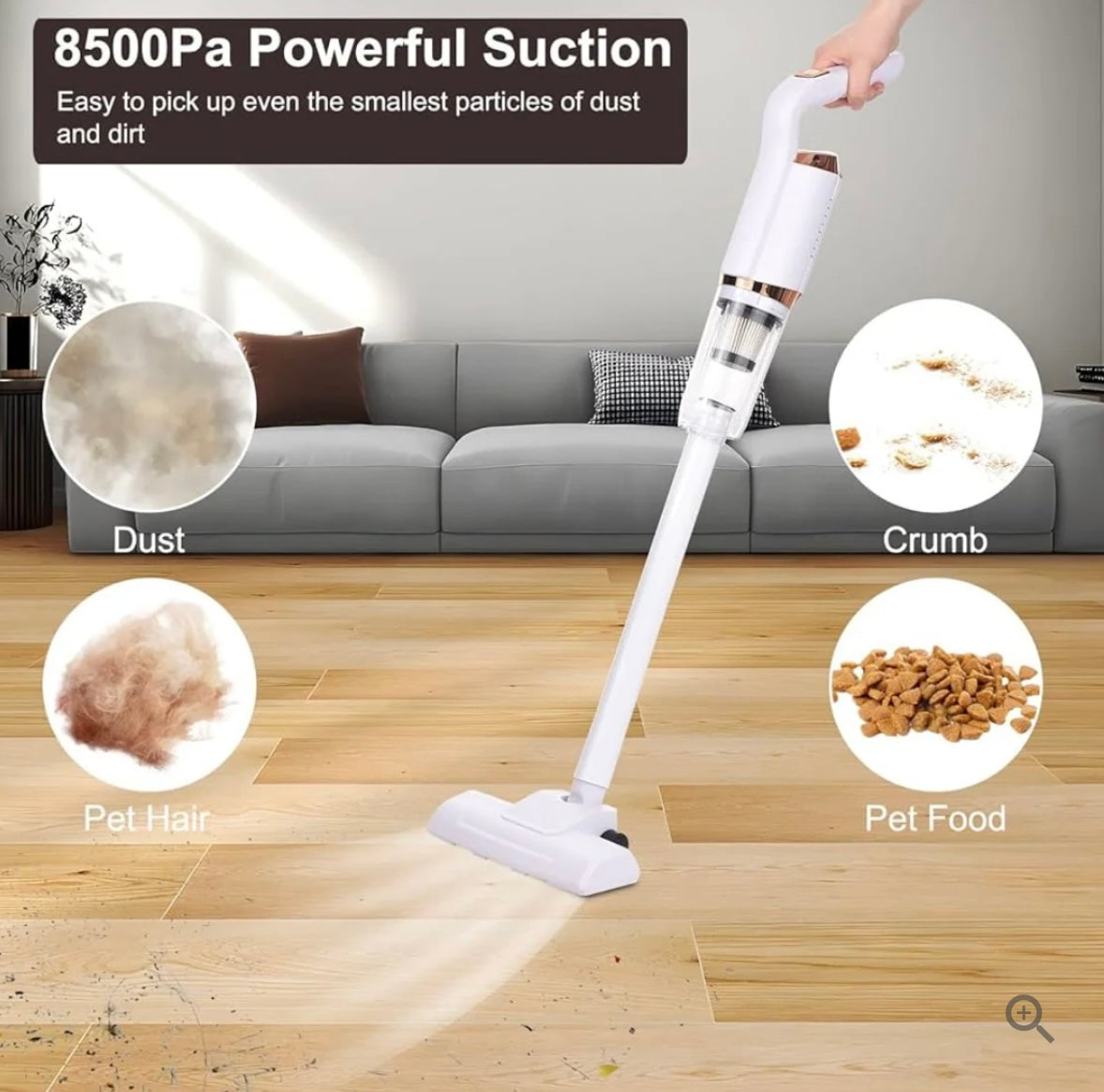 Eccentrix™️ 4 In 1 Rechargeable Cordless Vacuum Cleaner