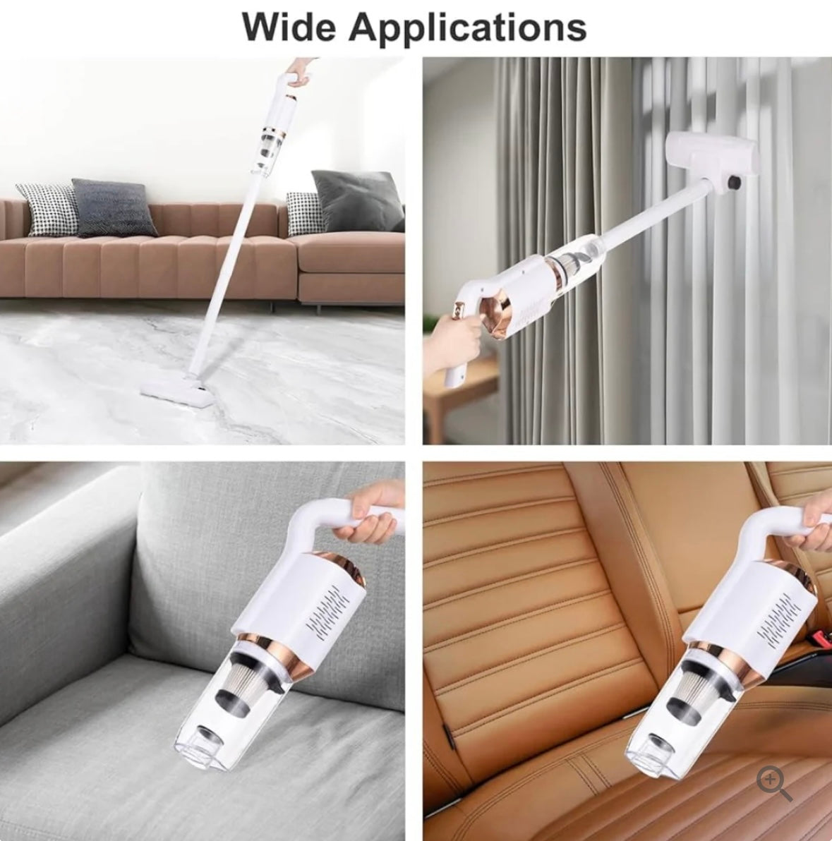 Eccentrix™️ 4 In 1 Rechargeable Cordless Vacuum Cleaner