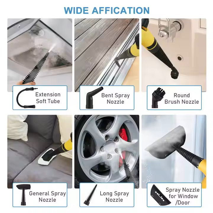 Eccentrix™️ Portable High Pressure Steam Cleaner