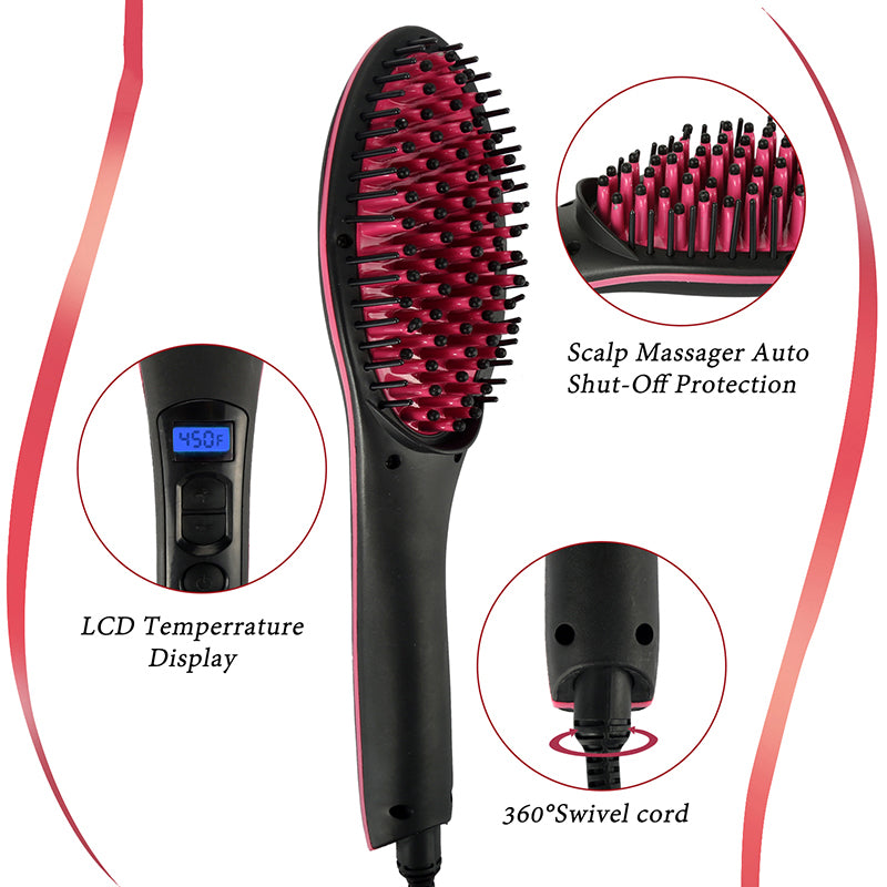 Ceramic Heating Hair Straightener