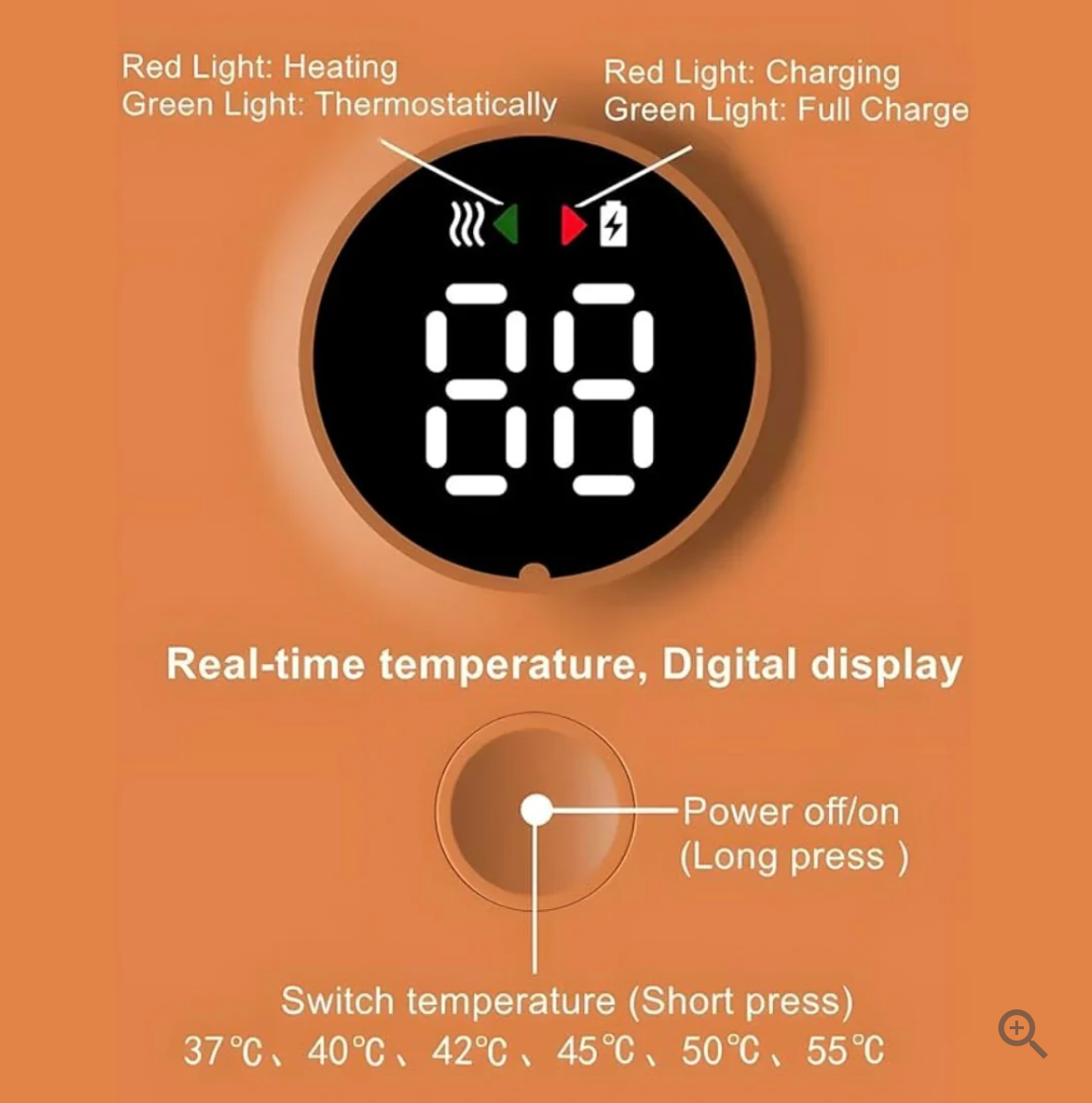 Eccentrix™️ Portable Baby Bottle Heater