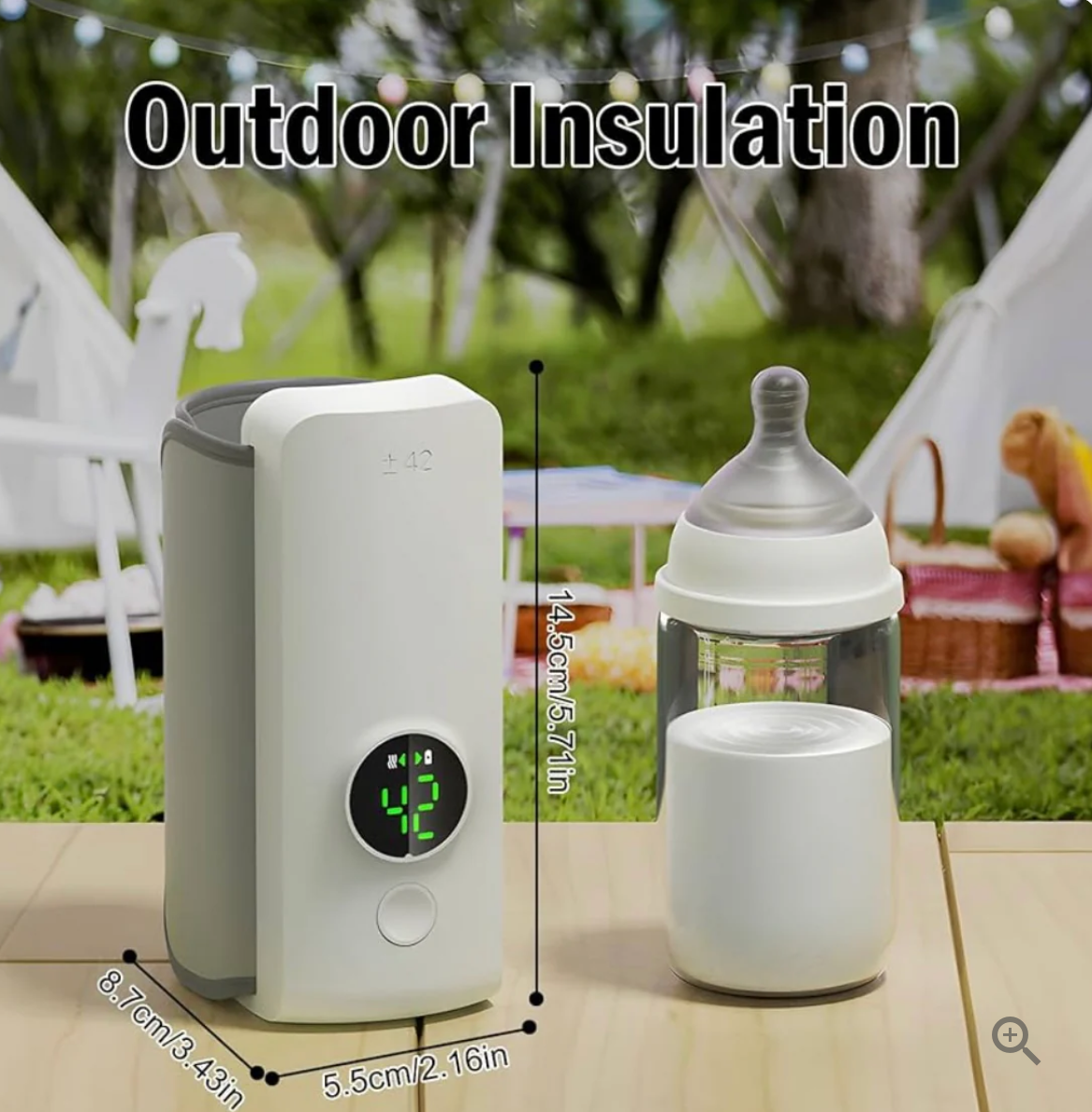 Eccentrix™️ Portable Baby Bottle Heater