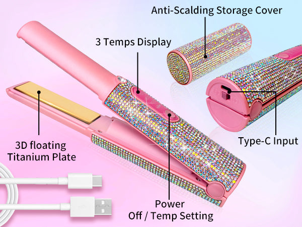 Eccentrix™️Wireless Hair Straightener