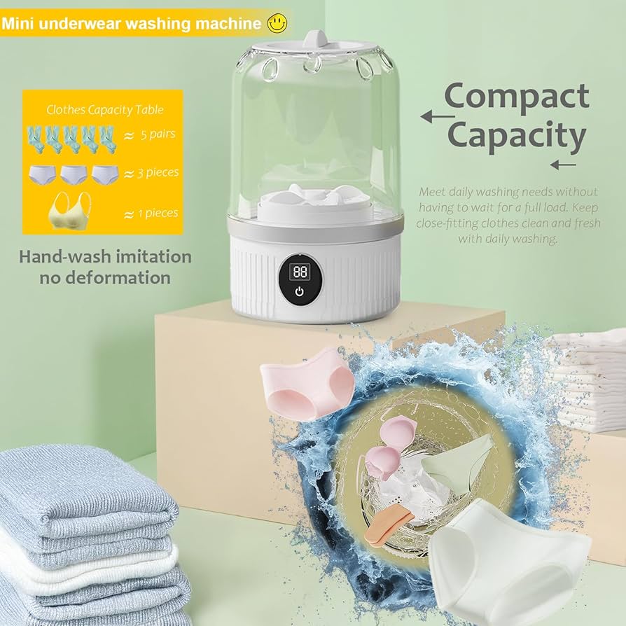 Eccentrix™️ Portable Mini Washing Machine
