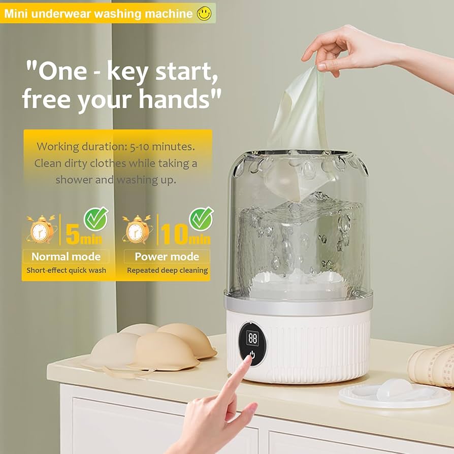 Eccentrix™️ Portable Mini Washing Machine