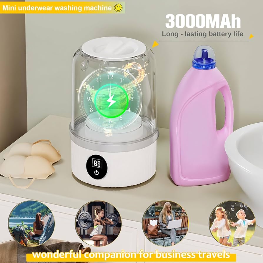 Eccentrix™️ Portable Mini Washing Machine