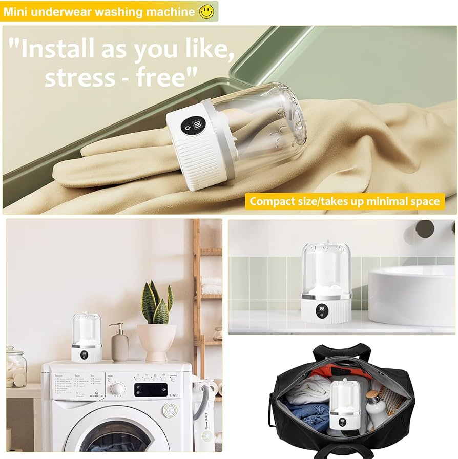 Eccentrix™️ Portable Mini Washing Machine
